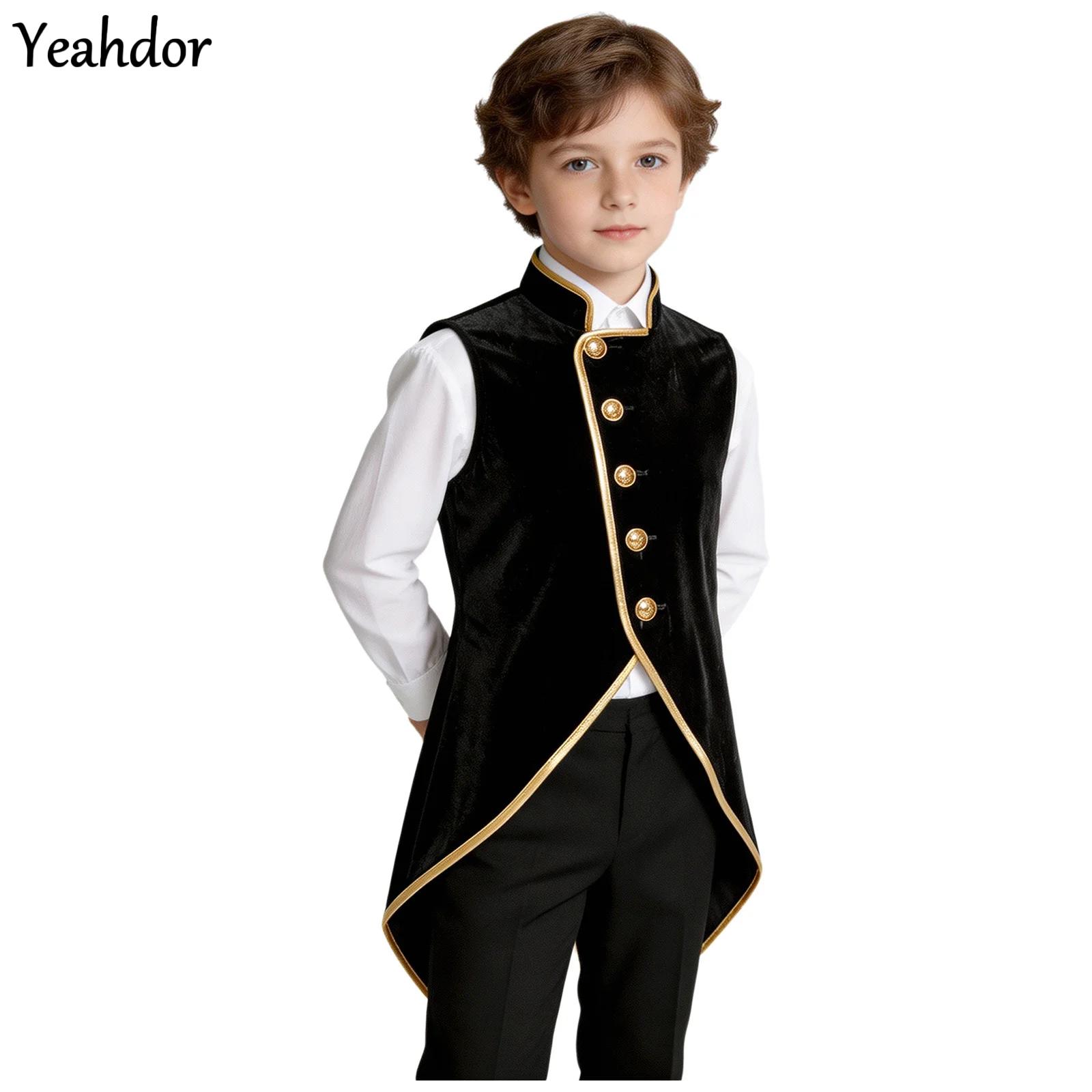 Jackets - Jaket Beludru Gaya Retro Abad Pertengahan,