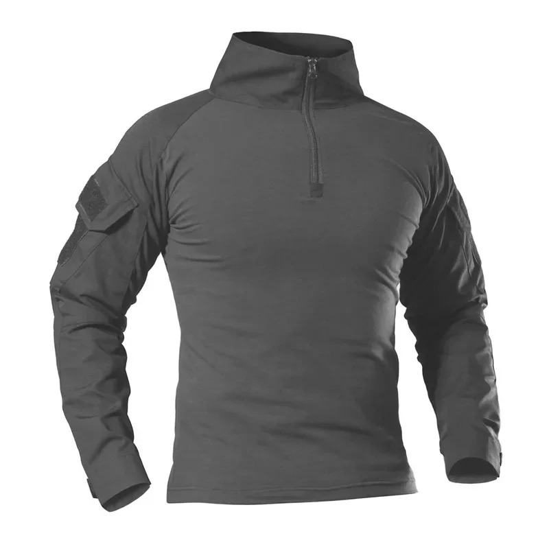 Kamuflase softair seragam temp - Tactical Military Shirt Cargo ulasan dan harga