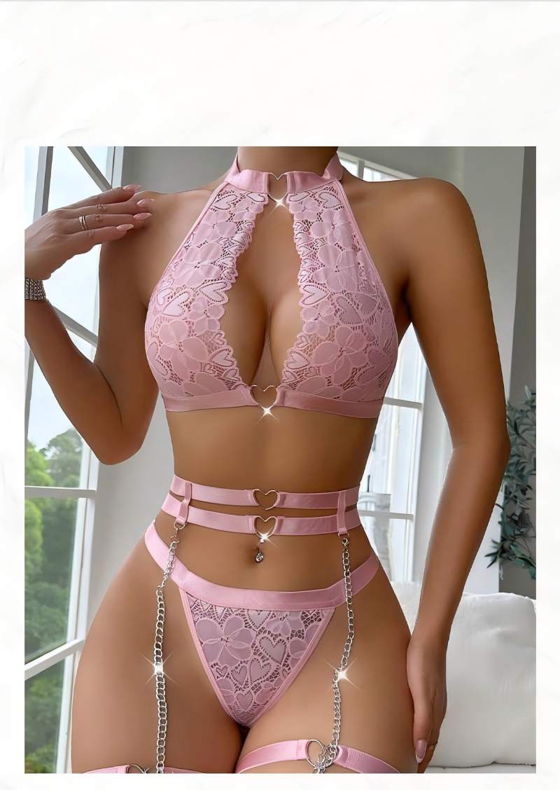 Set Lingerie Seksi Push Up den - Underwear ulasan dan harga