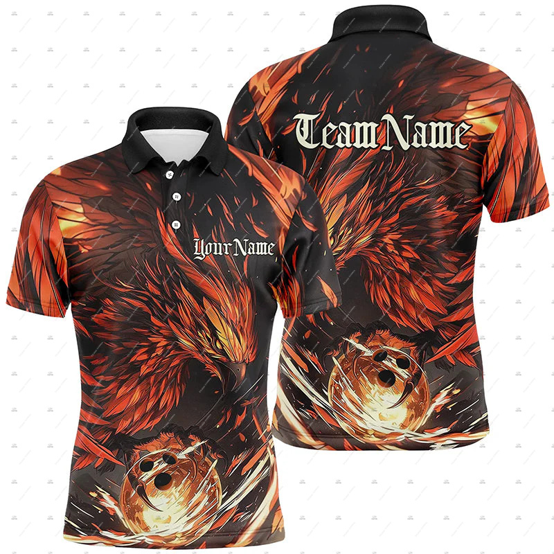 Nama Kustom Bowling Skull Flam - Short Sleeve Bowling Shirt Retro ulasan dan harga