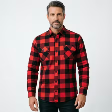 Kemeja Flanel Taktis Amikaji P - Flannel Plaid Shirt Heavy Weight ulasan dan harga