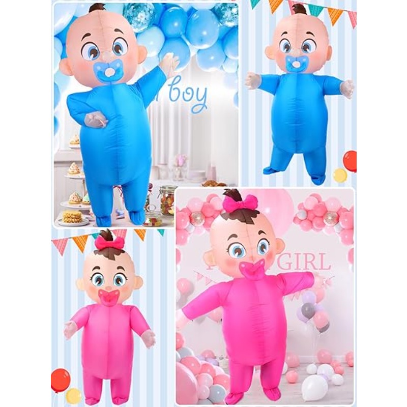 2-Pak Kostum Bayi Tiup Lucu un - Suits ulasan dan harga
