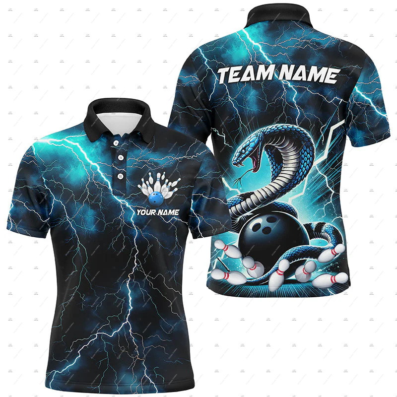 Nama Kustom Bowling Skull Flam - Short Sleeve Bowling Shirt Retro ulasan dan harga