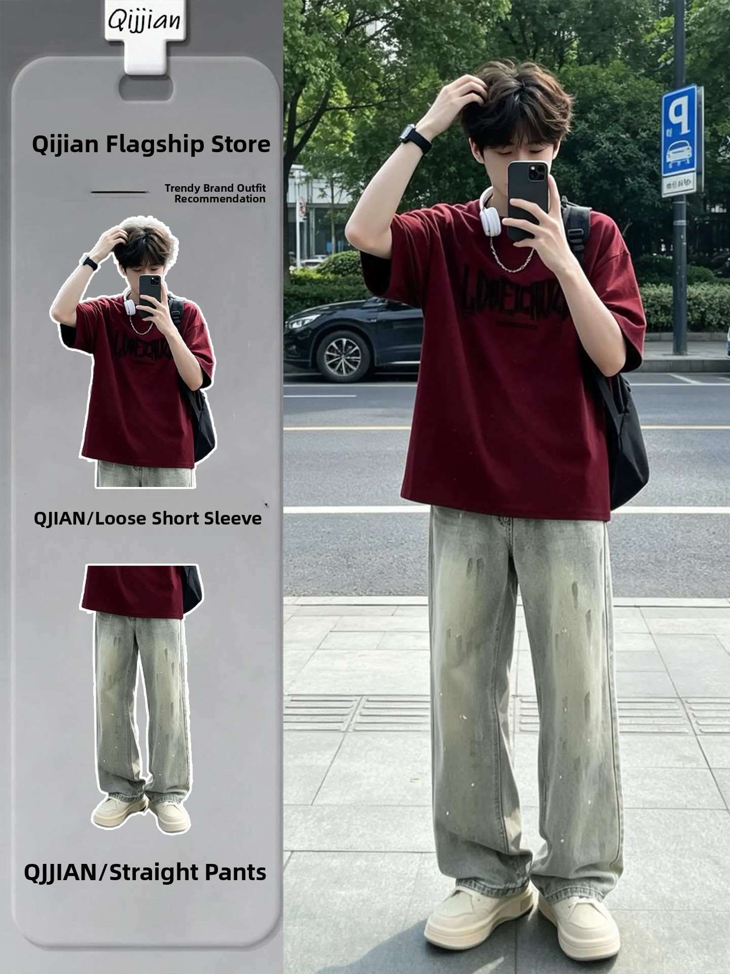 Set Pakaian Musim Panas Pria K - Jeans ulasan dan harga