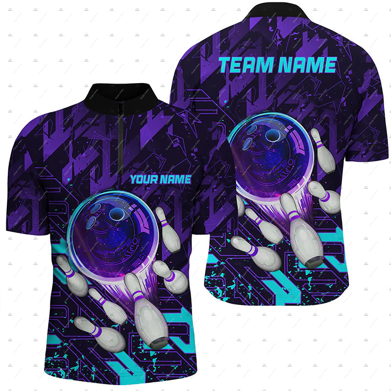 Nama Kustom Tengkorak Bowling  - Short Sleeve Bowling Shirt Retro ulasan dan harga