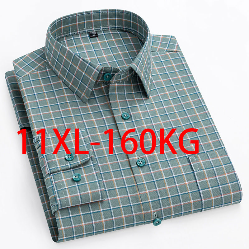 Kemeja lengan panjang ekstra b - Oxford Cotton Casual Shirt Business ulasan dan harga