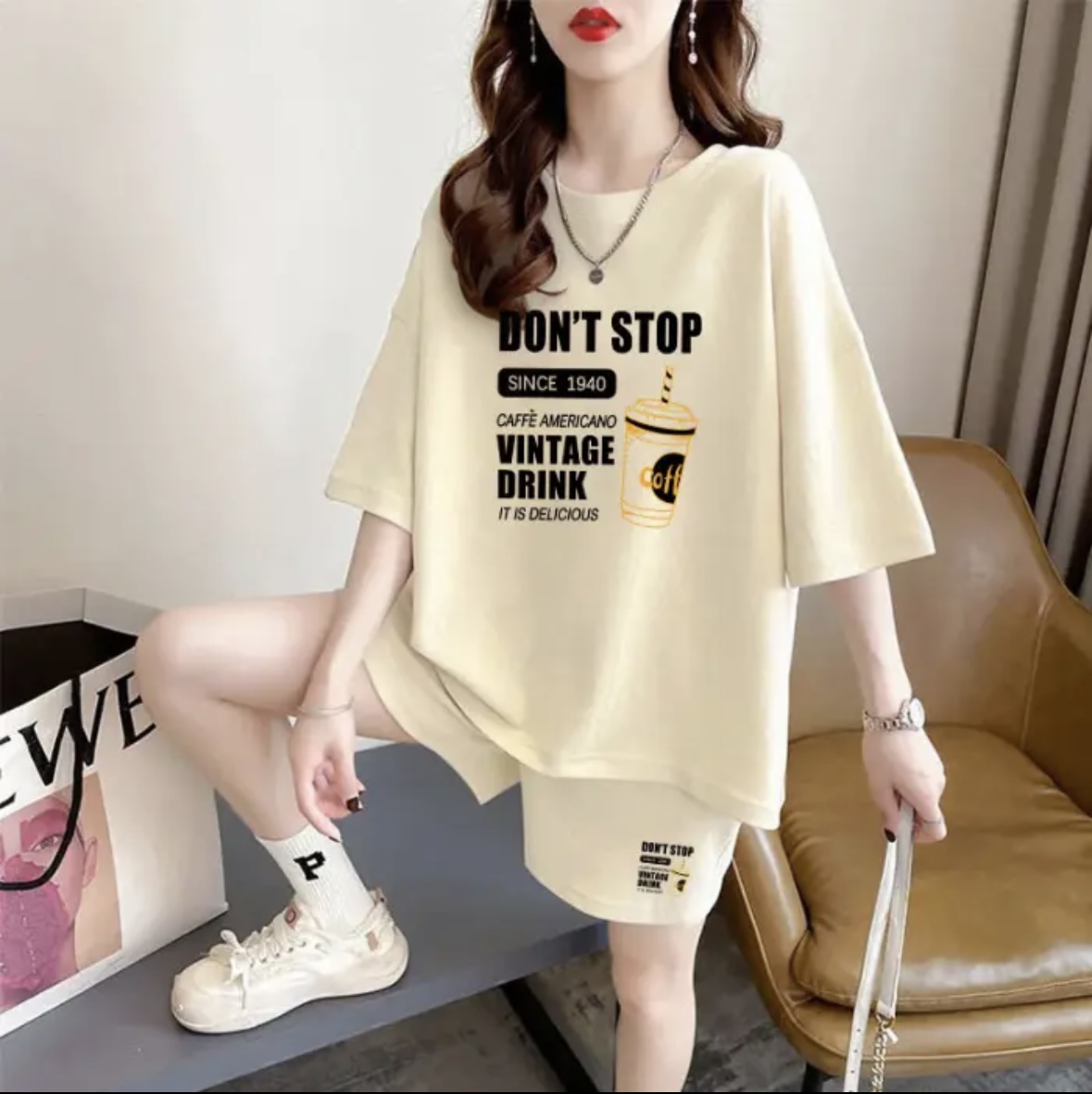 Set Celana Pendek Musim Panas  - Shirts ulasan dan harga